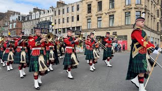 Armed Forces Day 2024 Edinburgh Scotland [upl. by Enamart366]