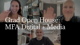 MFA Digital  Media  RISD Graduate Open House  20242025 [upl. by Asaret]