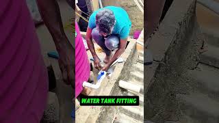 Water Tank Fitting ❤️✅plumbing youtube shorts [upl. by Gerc840]