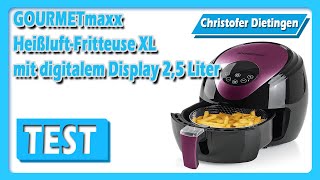 GOURMETmaxx HeißluftFritteuse XL mit digitalem Display 25 Liter [upl. by Sergio]