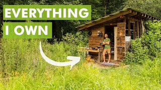 Everything I Own Fits in this Tiny House  FULL Tour of my Simple Sustainable Life [upl. by Vern]