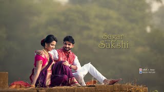 Best prewedding song 2022 Sagar amp SakshiMarathi song [upl. by Worsham]