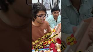 Sourabh Joshi bhai agarbatti Khan ka plan banana hai 😂😂short videocomedy [upl. by Lajib808]