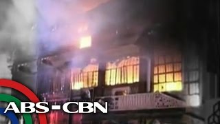 Fire razes department store in Negros Occidental [upl. by Pollard296]