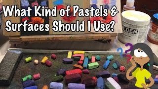 HELP What Kind of Pastels and Papers Should I Use [upl. by Pang]