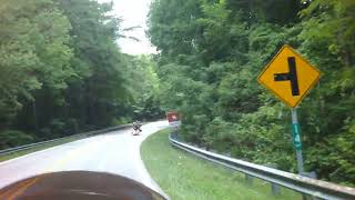 Cherohala Skyway Highway Tellico Plains to Robbinsville 7 12 24 2 [upl. by Pooley]