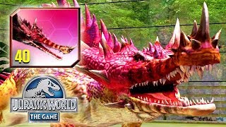 NEW DIPLOSUCHUS SUPER HYBRID MAX LEVEL 40 JURASSIC WORLD [upl. by Asila]