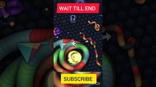 🔥Epic moment in Slitherio  Slitherio epic gameplay  Slitherio moment shorts Gamingwhole [upl. by Fleck]