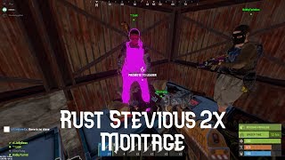 Rust  Stevious 2x PVP Clips  Killed Steve [upl. by Alekat]