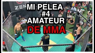 Pelea de MMA Ecuador amateur EMMA Barbarians Mi pelea número 4  2021 [upl. by Seigler]