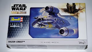 Unboxing Revell´s 06781 Razor Crest 172 from Star Wars  THE MANDALORIAN [upl. by Hines]