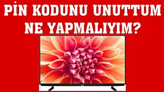 Arçelik TV Pin Kodu Unuttum Ne Yapmalıyım [upl. by Daitzman]