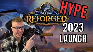 The BIGGEST Upcoming WoW Private Server Release in 2023  DUSKHAVEN REFORGED [upl. by Blakelee702]