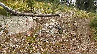 Cairn along the Twin Lakes path [upl. by Astera]