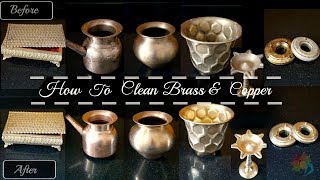 How to clean Brass amp Copper [upl. by Nahtahoj]