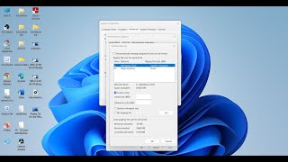 Paging File size for 8GB 16GB 4GB 32GB RAM on Windows 11 computer [upl. by Ajdan]