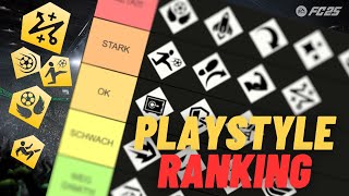 Mein FC 25 PLAYSTYLES Ranking [upl. by Norak361]