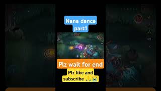 Nana dance part 1 mobilelegends nanaaptfarsimeditz [upl. by Balcke]