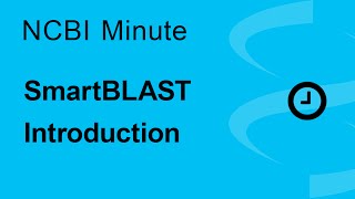 The NCBI Minute SmartBLAST Introduction [upl. by Ainadi54]