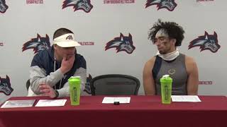 Stony Brook Football Postgame Press Conference  Nov 23 2024 [upl. by Ecirtram]