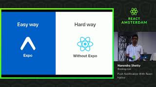Push Notification With React Native  Narendra Shetty [upl. by Llennod697]