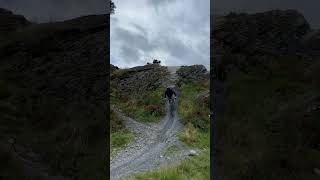 Antur Stiniog Black Rock Drop amp Field Jumps mtb downhill [upl. by Mashe]