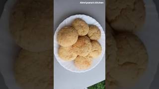 No Oven Eggless Cookies 🍪😋  shorts cookies viralshorts biscuit aimriyaana [upl. by Limay616]