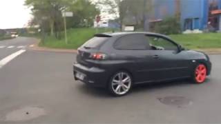 Seat Ibiza FR TDI 130 Rupture Sound  tdi popcorn [upl. by Rudwik41]