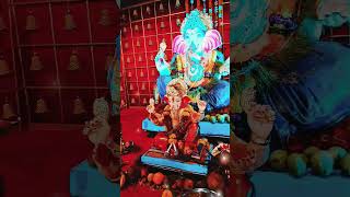 Vighnaharta Shree Ganesha youtubeshorts dj song ganpatibappamorya music shortsvideo visharjan [upl. by Ynottirb51]