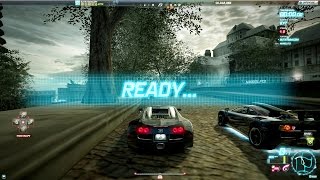 Need For Speed World HIGH STAKES Team Escape Bugatti Veyron 164 meets a McLaren F1 Elite Edition [upl. by Einaeg]