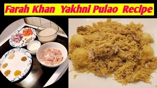 Farah khan’s yakhni pulao recipe yakhni pulao recipefood cooking IT’S ME GURUNG AYUSHI [upl. by Neemsaj]