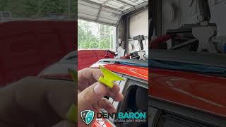 Glue Pull PDR  Paintless Dent Repair  Dent Baron Raleigh NC paintlessdentrepair automobile [upl. by Tonl452]