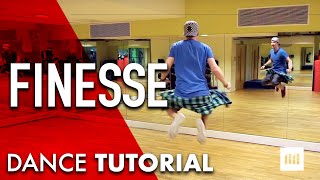 FINESSE  Bruno Mars ft Cardi B BEGINNER Dance TUTORIAL  BHchoreo [upl. by Ettenoj]