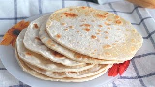 COMO HACER TORTILLAS MEXICANAS DE TRIGO [upl. by Eneirda478]