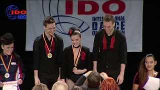 IDO Tap Dance World Champions 2013SLYDE  Edwige Larralde Dorel and Costel Surbeck [upl. by Libby]