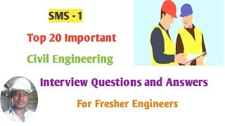 civil engineering interview Questions and Answers  Top 20 important questions in Tamil [upl. by Chud]