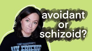 Avoidant Personality Disorder amp Schizoid Personality Disorder [upl. by Lorraine]