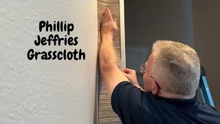 Trim Phillip Jeffries Grasscloth Wallpaper Work Smarter Not Harder  Spencer Colgan [upl. by Itaws]