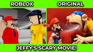 SML Movie vs SML ROBLOX Jeffy Scary Movie  Jeffy Office  Side by Side [upl. by O'Donnell]