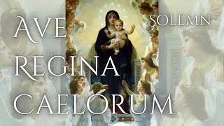 Ave Regina Caelorum  solemn tone  Gregorian Chant [upl. by Mehsah]