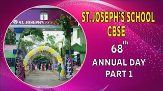 StJosephs School CBSE Dindigul 68th Annual day Part  1 [upl. by Anisah113]