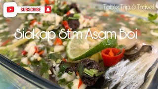 Resepi Siakap Stim Asam Boi  Sedap amp Sihat [upl. by Nrehtac975]