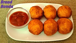 Bread Bonda foryou recipe food cooking Snacksnackcares4u [upl. by Einapets]