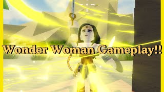 Wonder Woman Gameplay  Dimensional Fighters [upl. by Iroj]