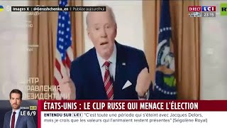 ÉtatsUnis  le clip russe qui menace lélection [upl. by Aldarcie604]