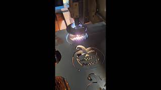 Carving pumpkins with a CNC plasma cutter [upl. by Sanez373]