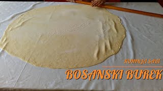 Bosanski burek sa sjeckanim mesom [upl. by Brant]