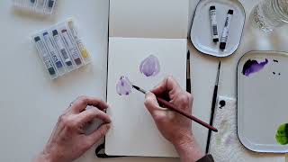 How I use Daniel Smith Watercolor Sticks [upl. by Evyn]