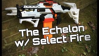 Nerf Mod The Echelon 3 Round Burst  Onboard Computer [upl. by Nallac]