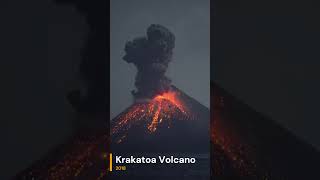 Krakatoa Volcano 2018 Volcanic Eruption [upl. by Anehsak]